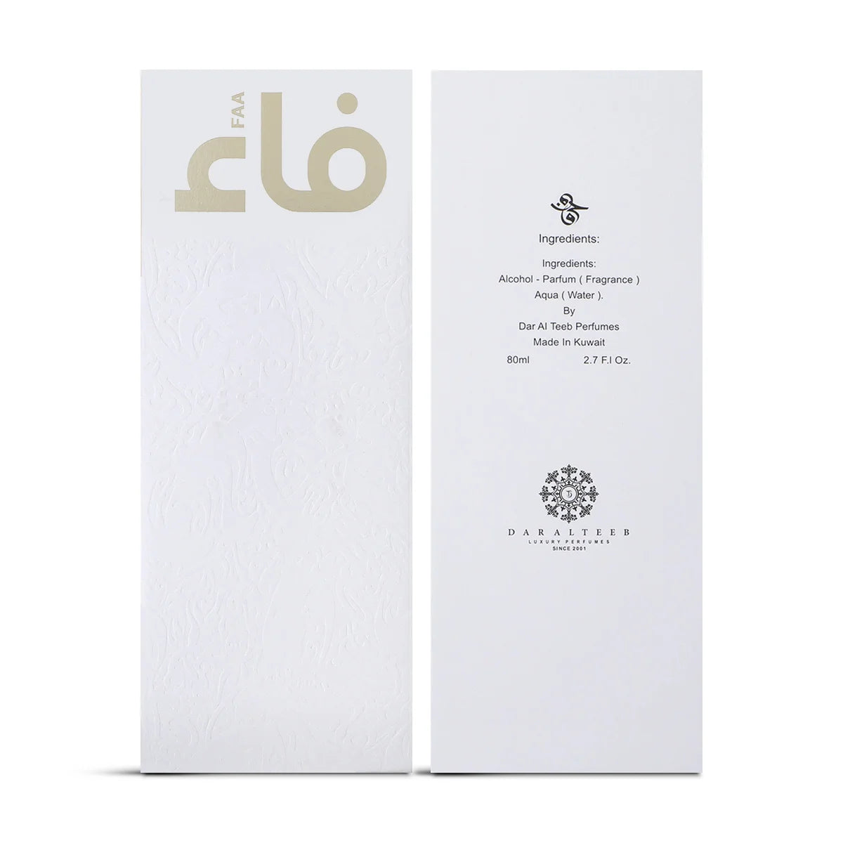 Faa Concentrated Perfume by Dar Al Tayeb - 80ml for Women