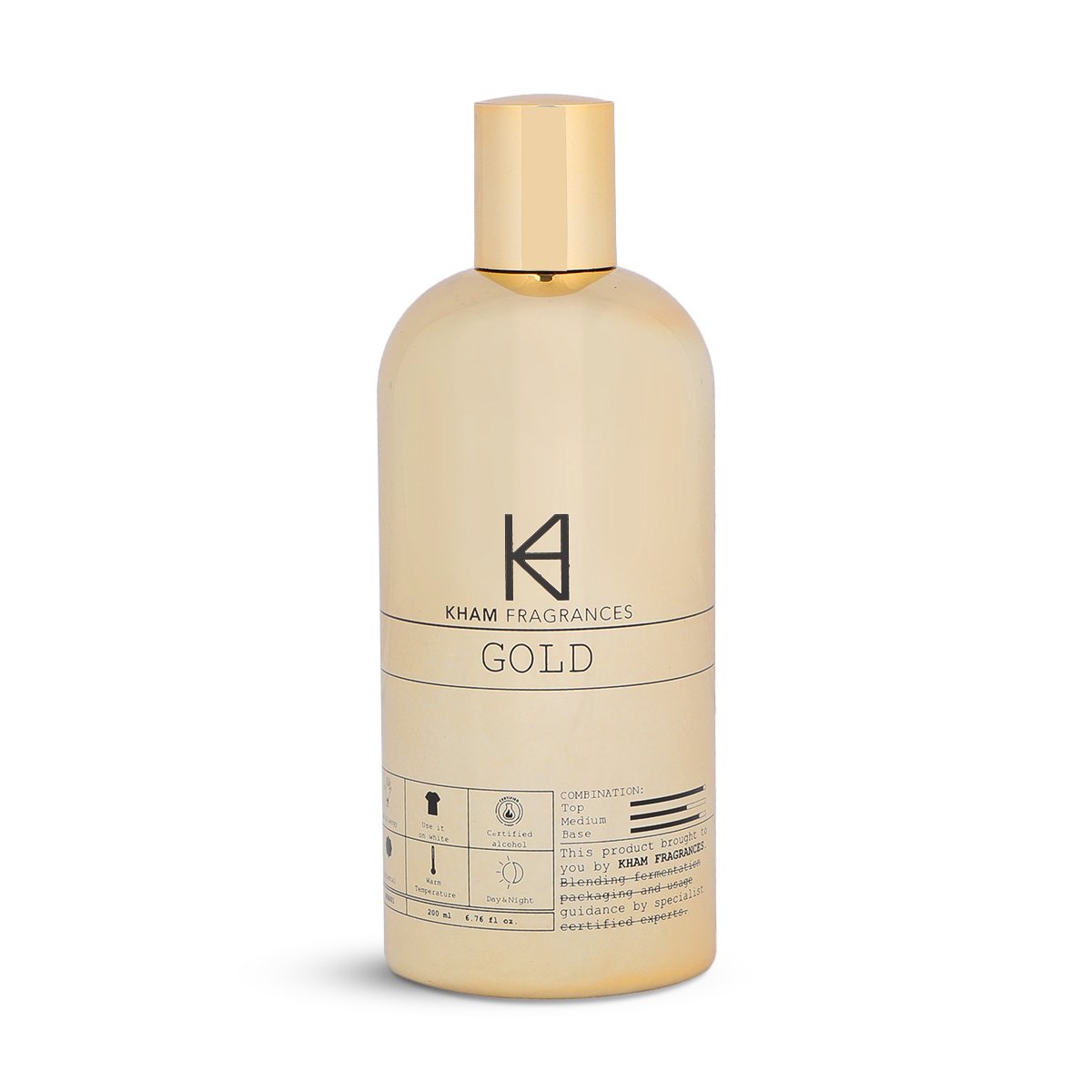 Gold Perfume by Kham - 200 ml | Unisex