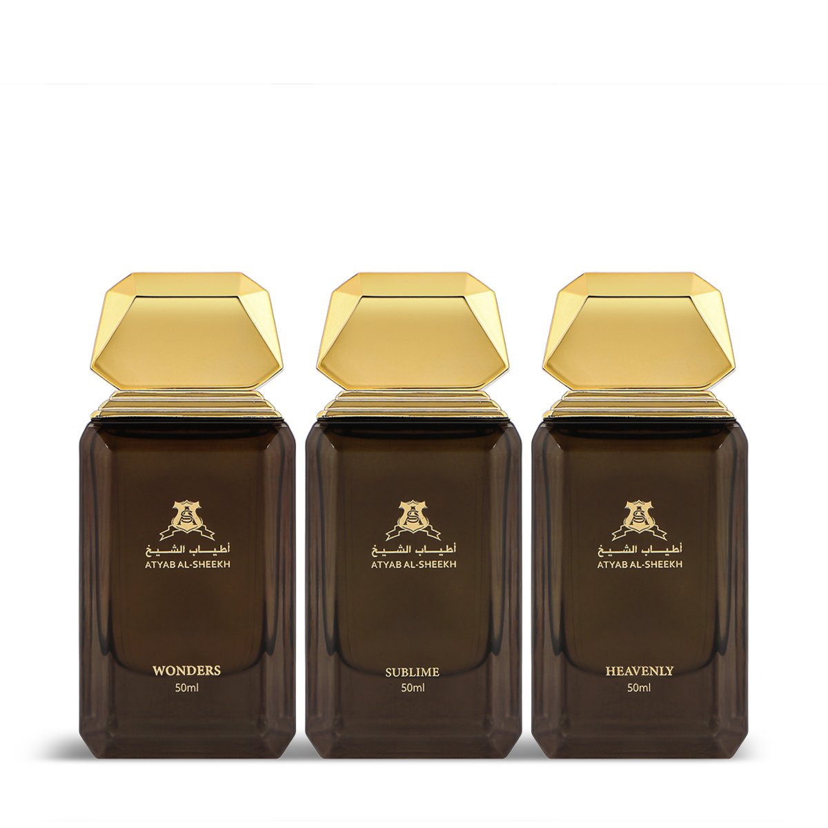 Velvet Veil Elite Collection from Ateeb Al Sheikh – 3 x 50 ml | Unisex