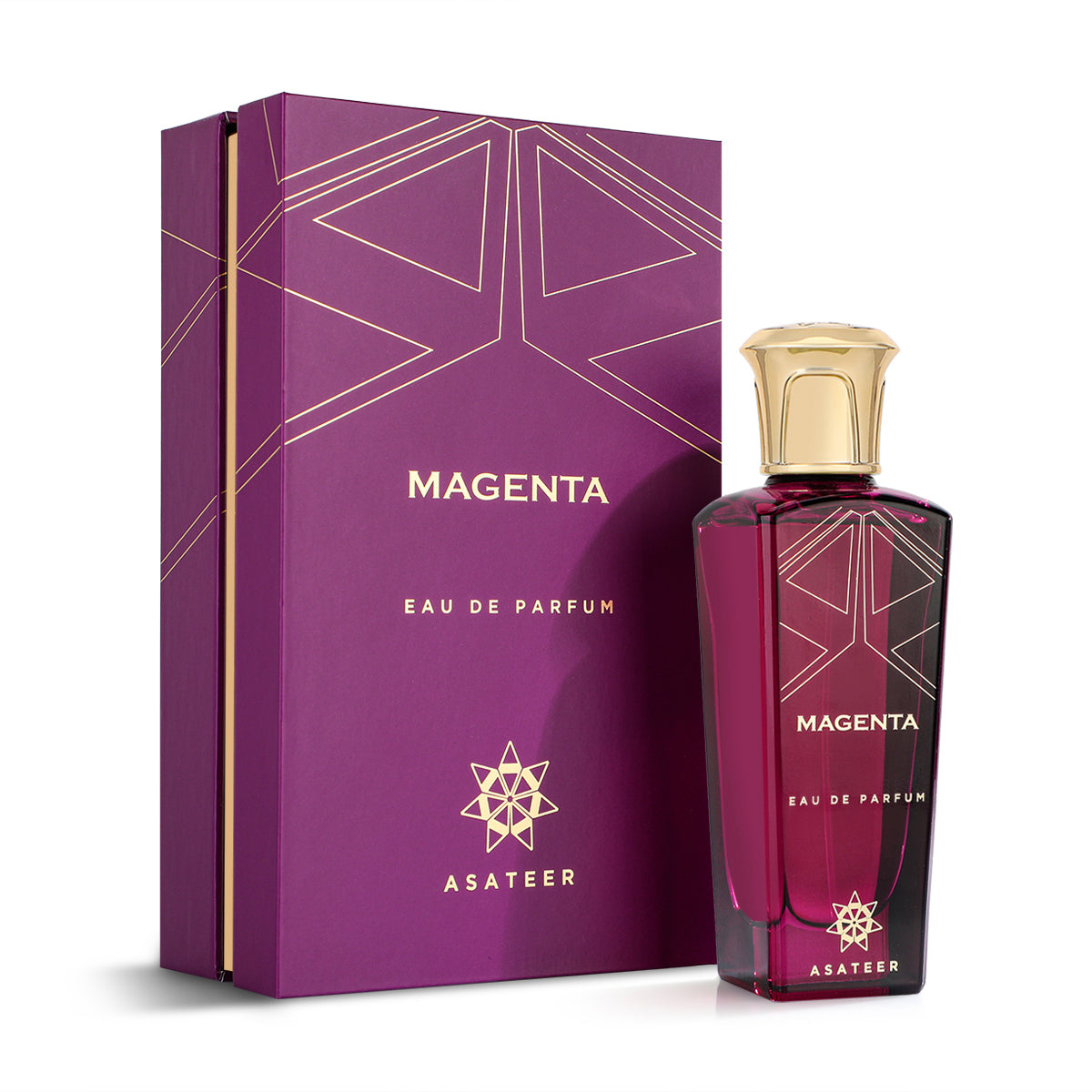 Magenta perfume by Asateer - 80 ml for women