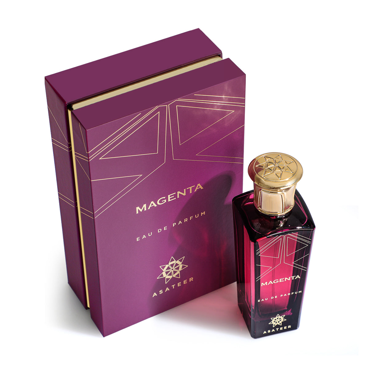 Magenta perfume by Asateer - 80 ml for women