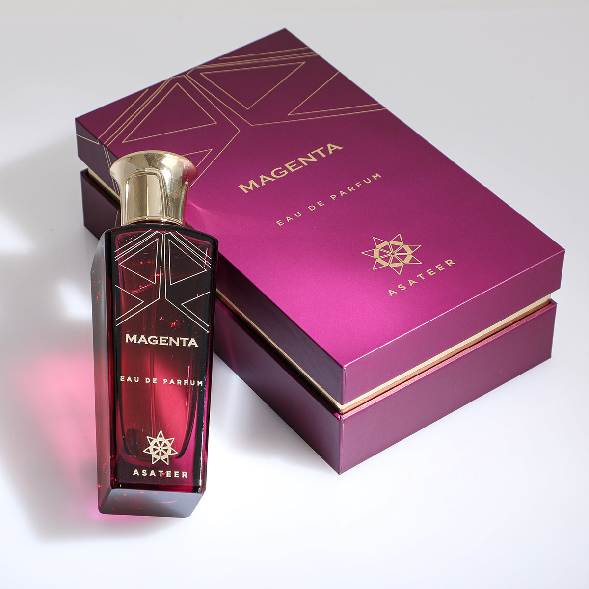 Magenta perfume by Asateer - 80 ml for women