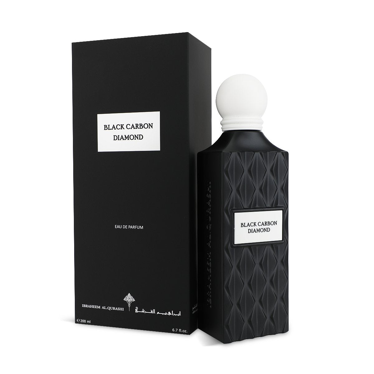 Black Carbon Diamond Perfume by Ibrahim Al.Qurashi – 150ml | Unisex