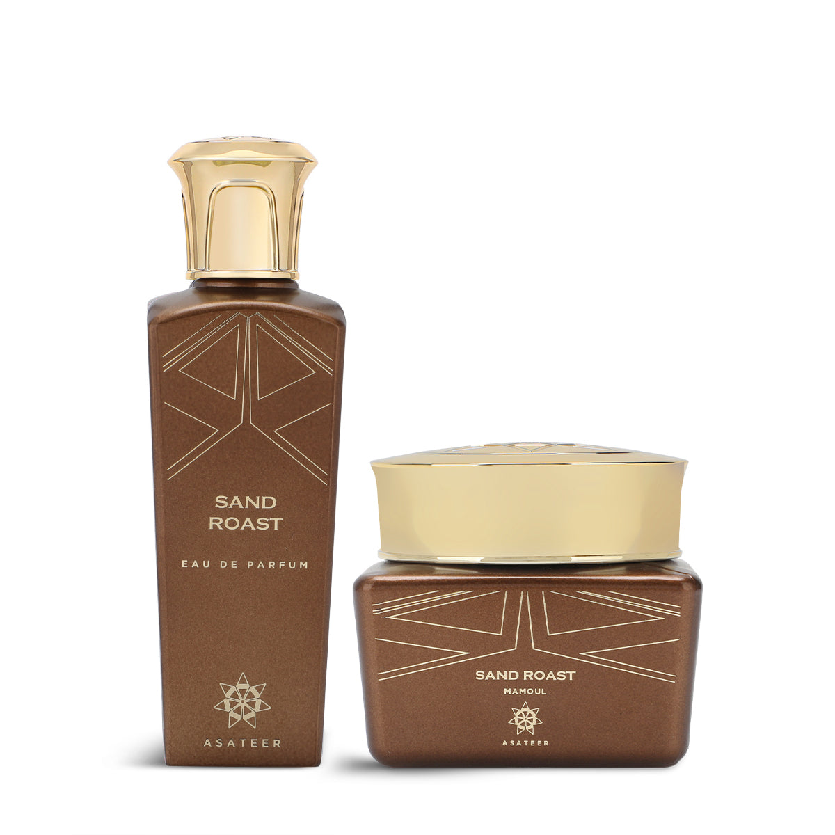 Asateer Sand Rust Collection - Perfume 80ml + Maamoul 30g Unisex