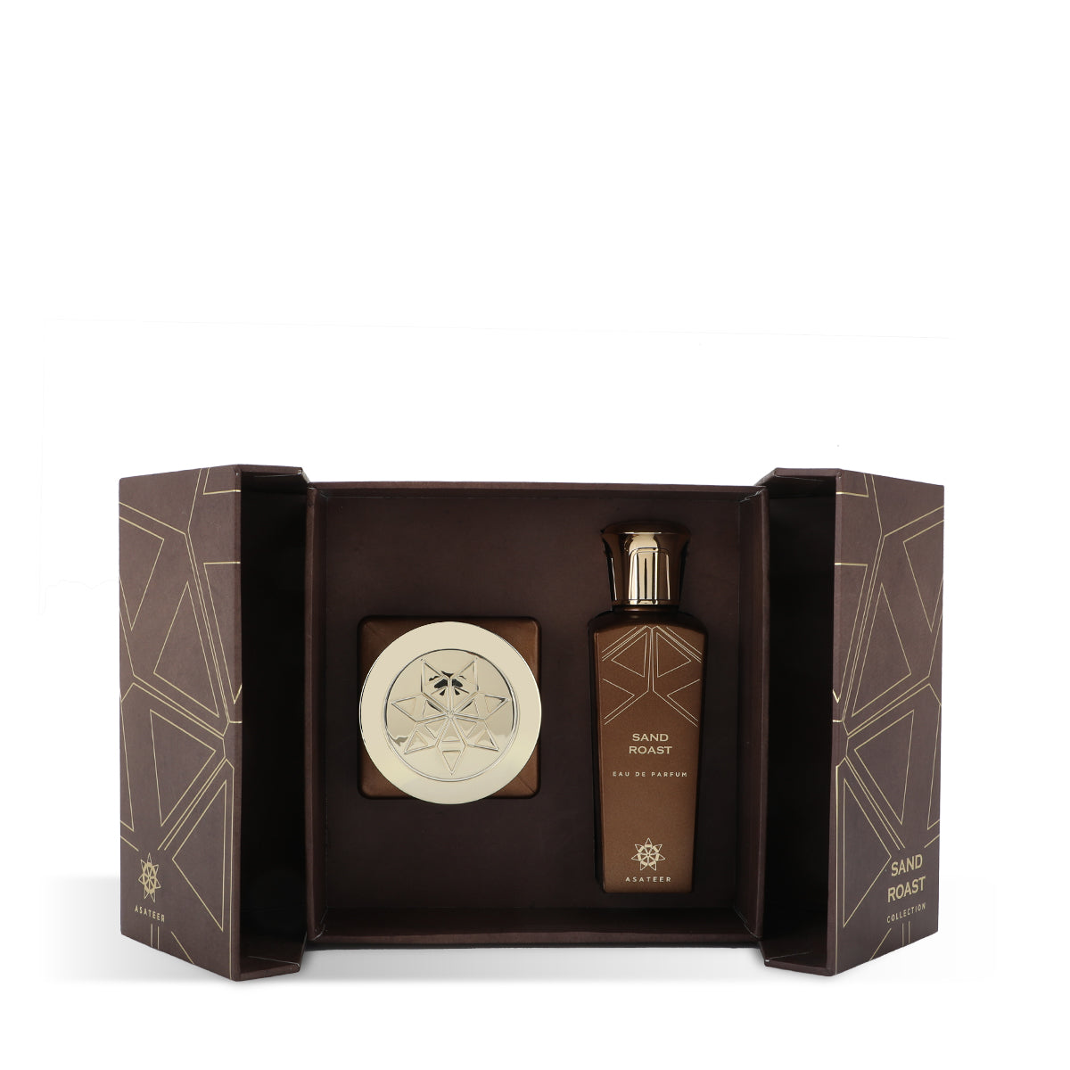 Asateer Sand Rust Collection - Perfume 80ml + Maamoul 30g Unisex