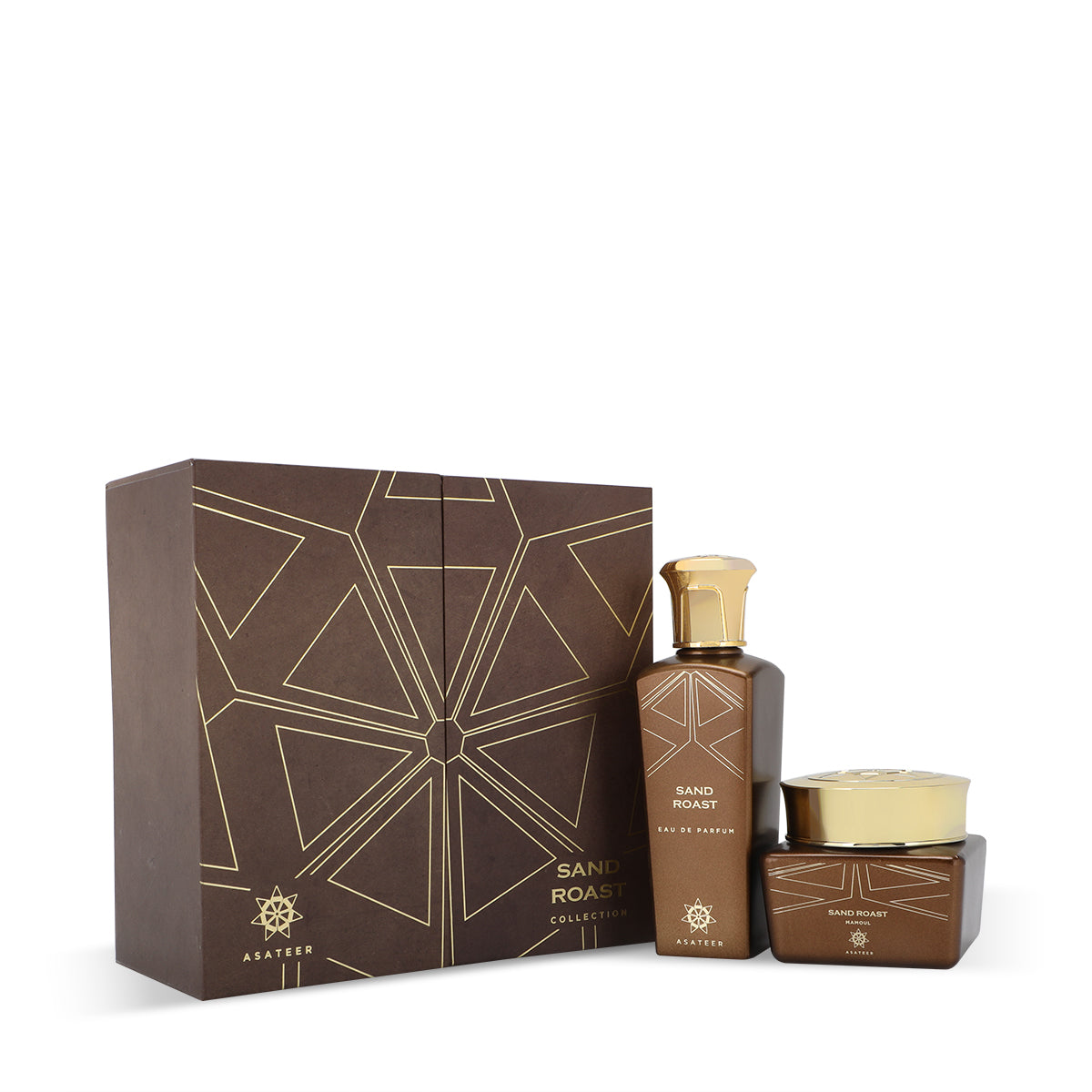Asateer Sand Rust Collection - Perfume 80ml + Maamoul 30g Unisex