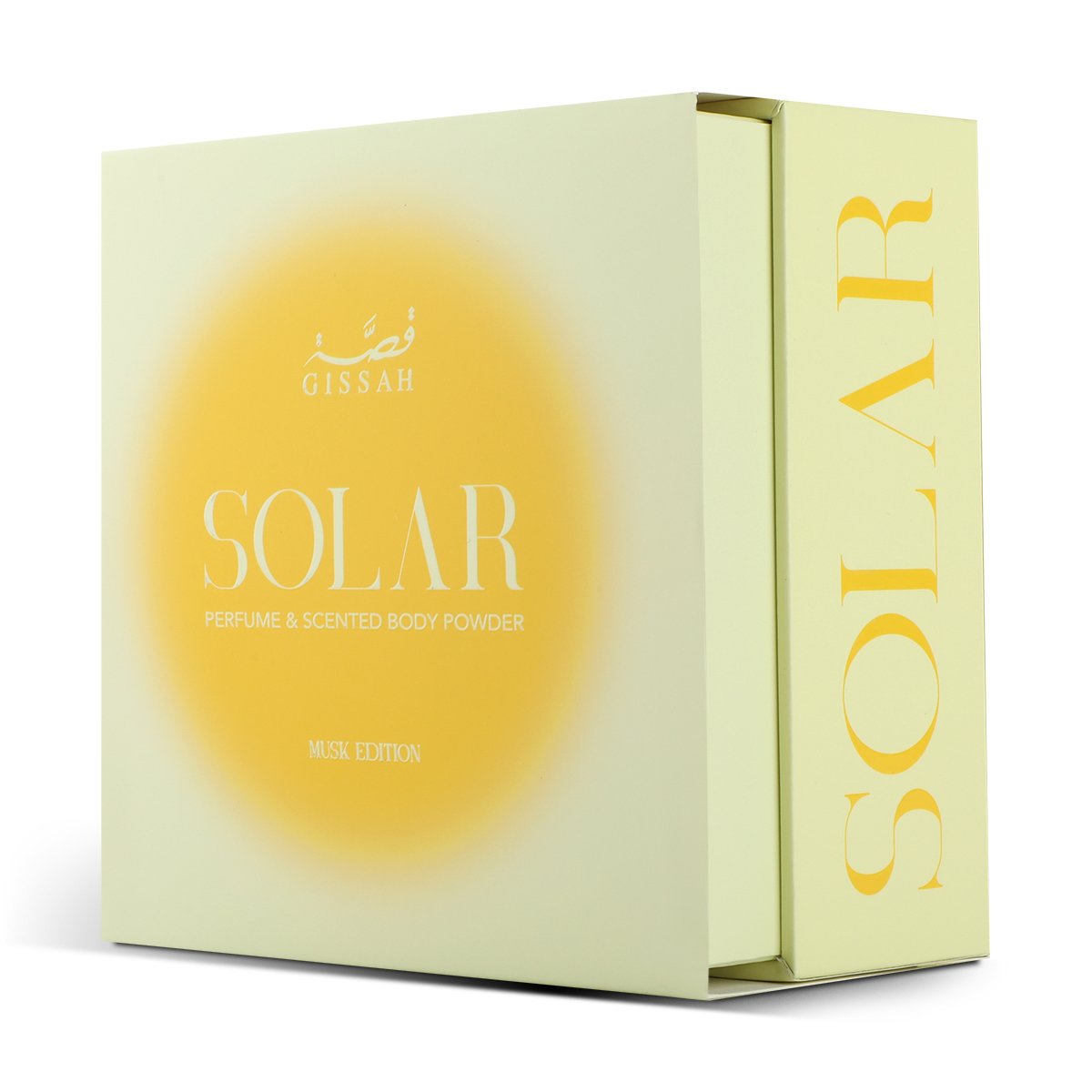 Solar Musk Edition Concentrated Set by Qissa - 60 ml + Perfumed Powder 10 gm | 2 Pieces