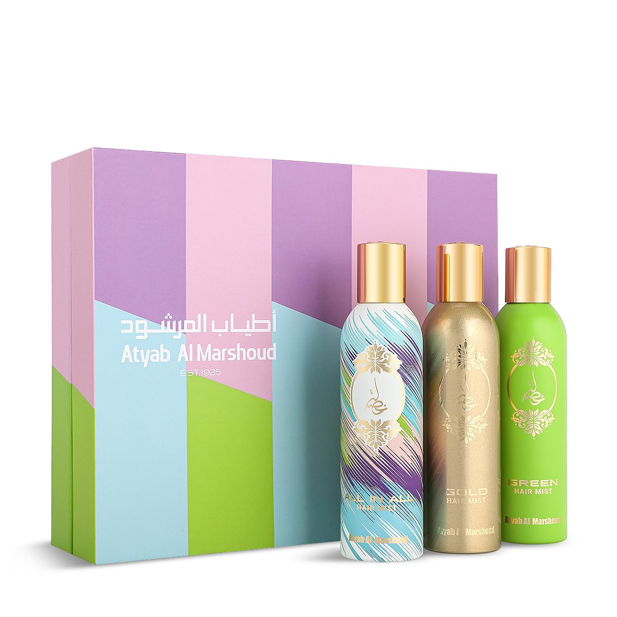 بوكس خصلة لمعطرات الشعر من أطياب المرشود – 3 × 125 مل | للنساء