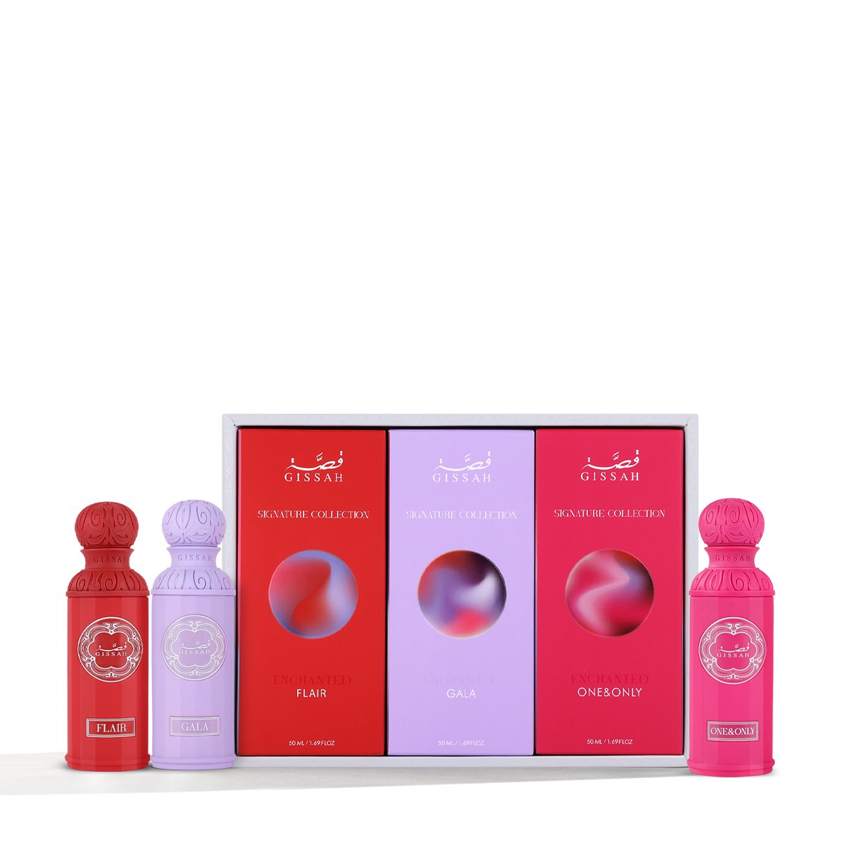 Enchanted Collection by Qissa - 3 x 50ml | Eau de Parfum | For Women