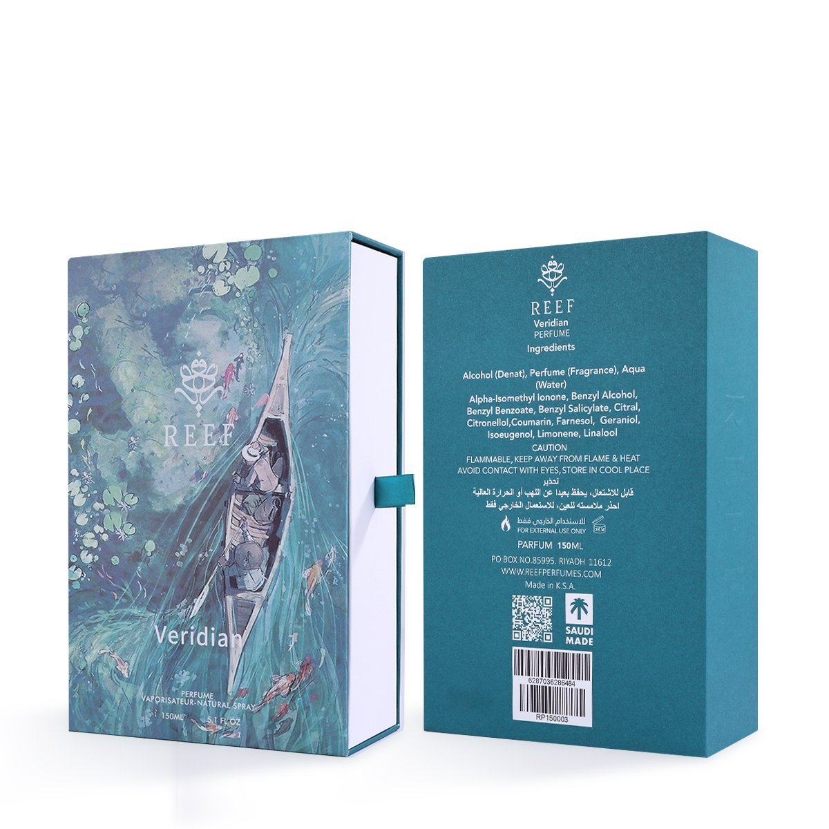Viridian by Reiff Perfume | 150ml | Unisex