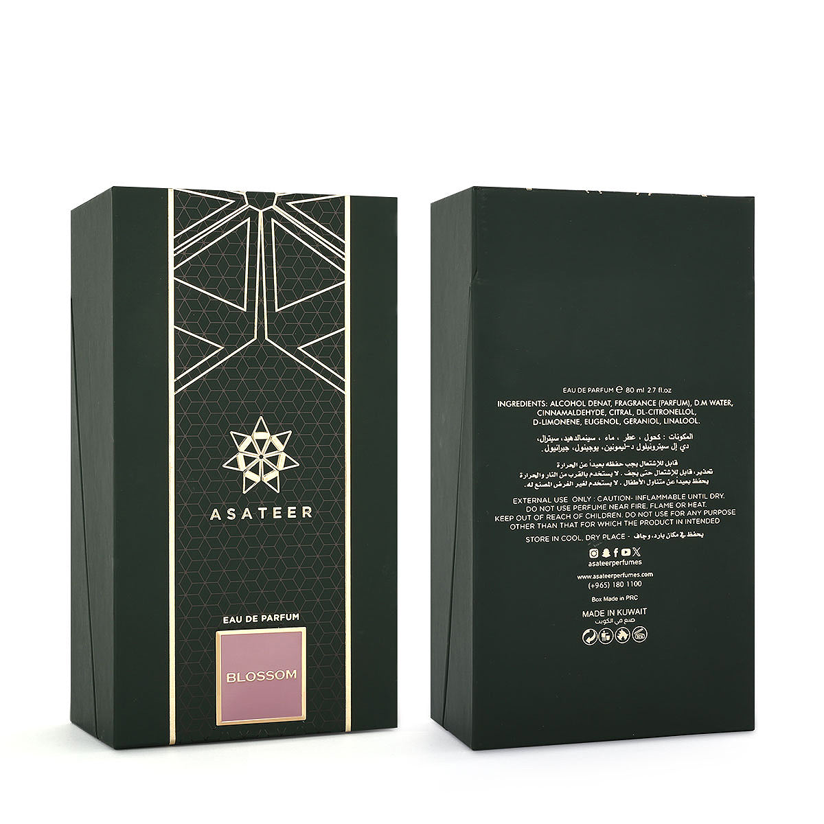 Blossom Perfume by Asateer - 80ml for Women