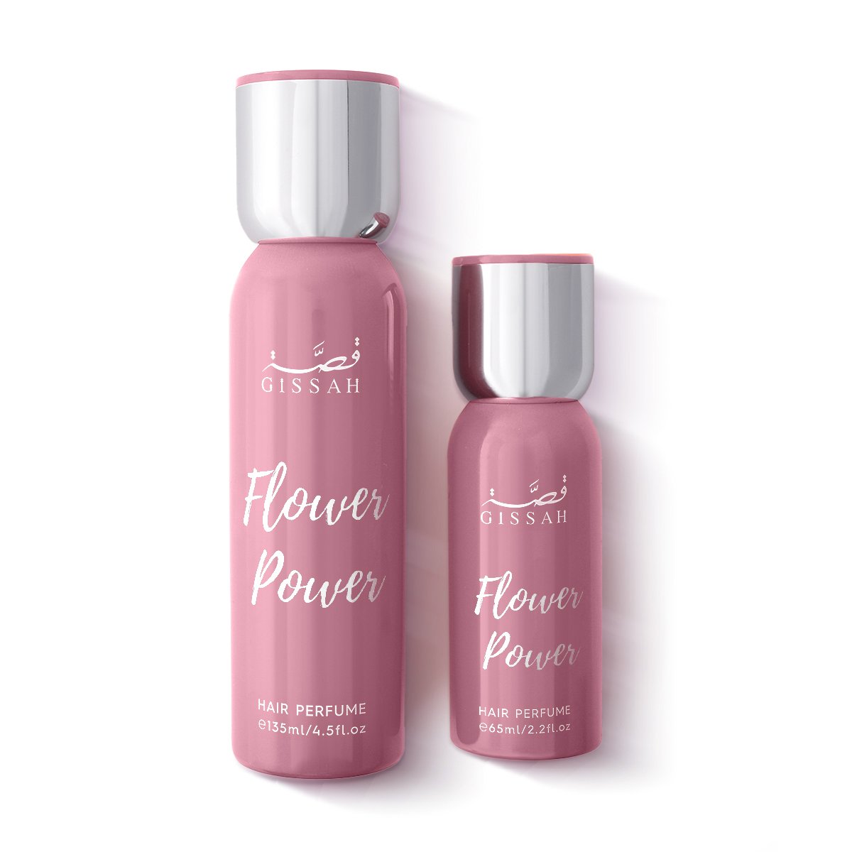 مجموعة فلاور باور لمعطر الشعر من قصة – 135 مل + 65 مل | للنساء