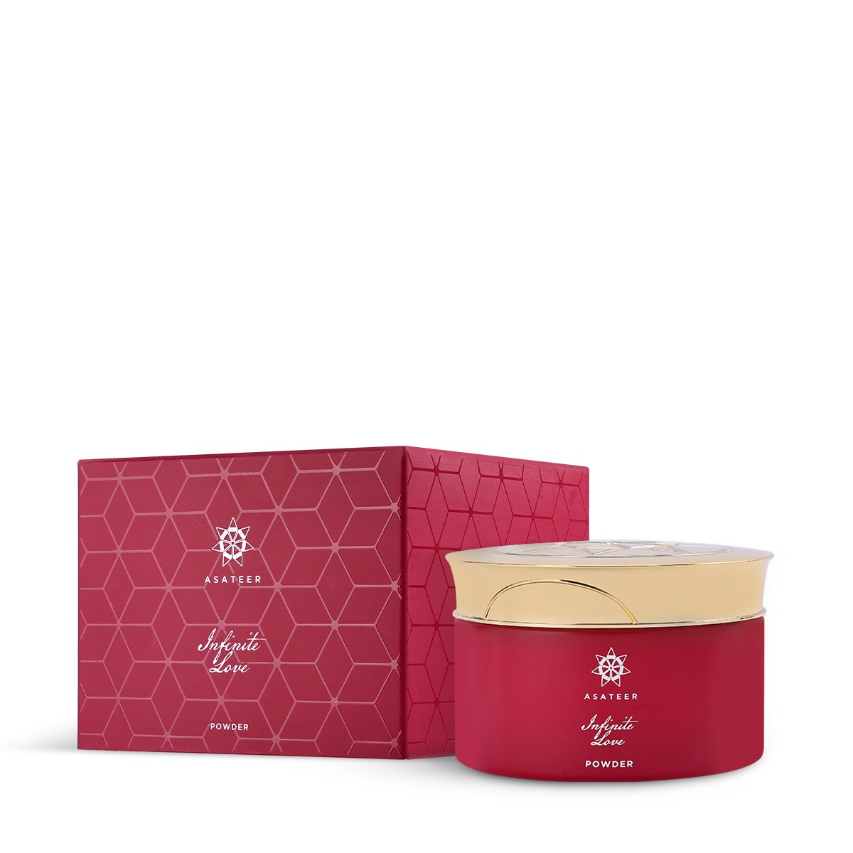 Infinite Love Scented Body Powder by Asateer - 70g Unisex