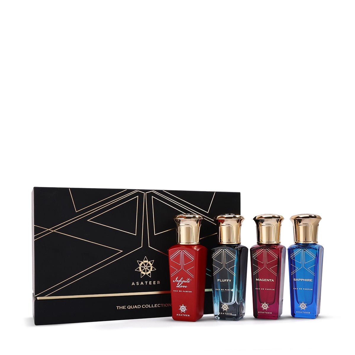 Quad Legends Collection – 4 Luxury Perfumes x 30ml | Unisex