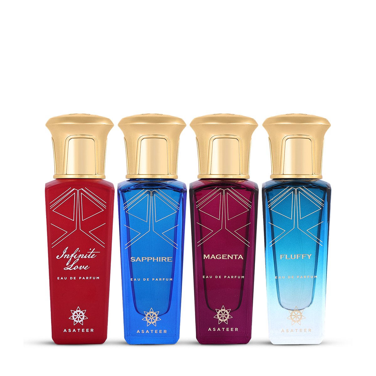 Quad Legends Collection – 4 Luxury Perfumes x 30ml | Unisex