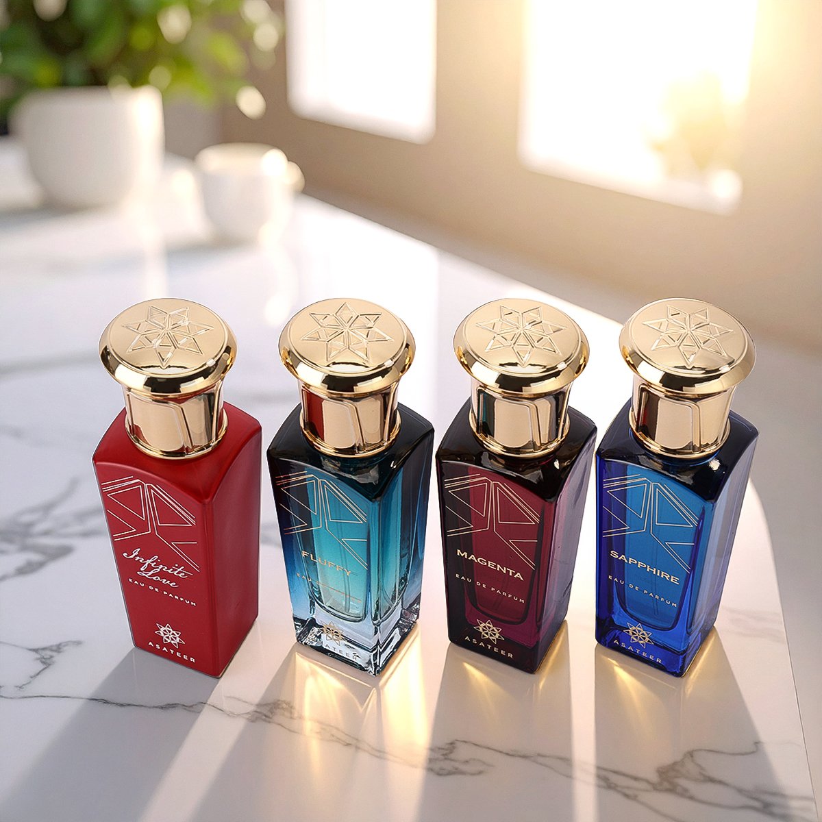 Quad Legends Collection – 4 Luxury Perfumes x 30ml | Unisex
