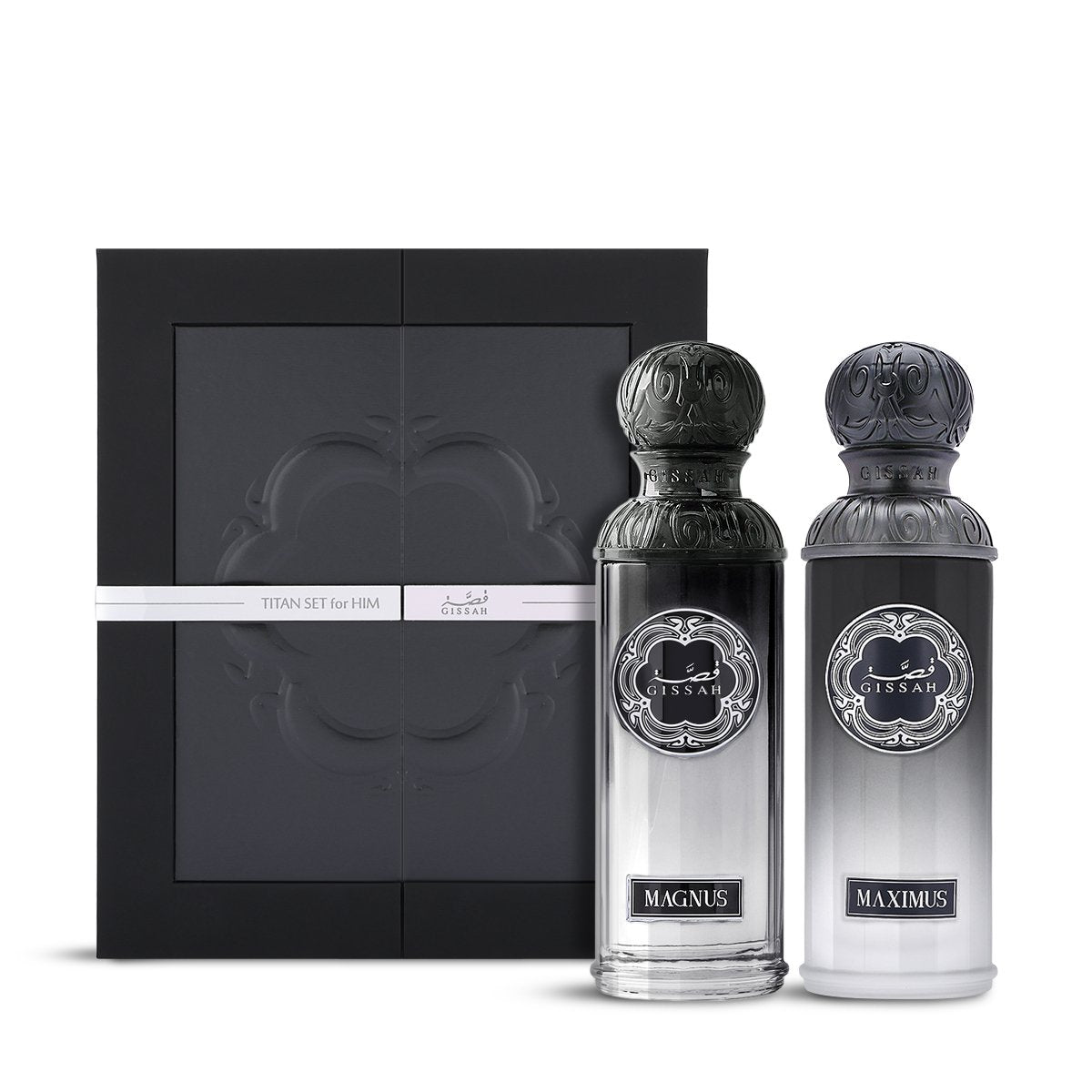 Titan Collection by Qissa – 2 x 90 ml | Concentrated Perfumes | For Men