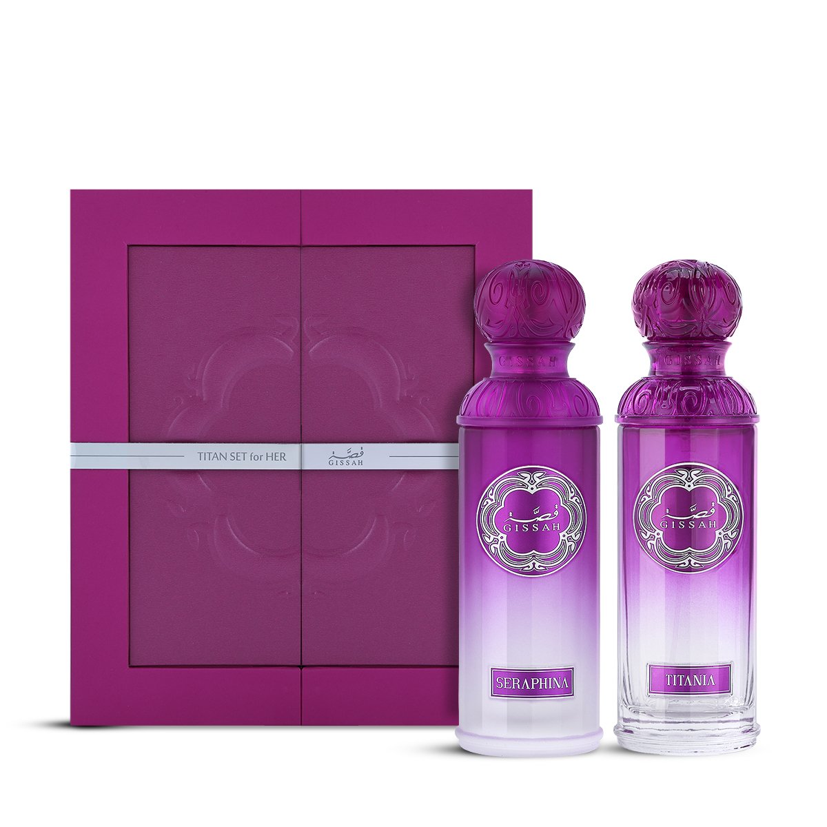Titan Hair Collection by Qissa - 2 x 90 ml | Concentrated Perfumes | For Women