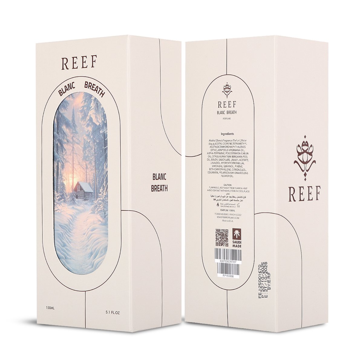 Blanc Breath by Reef Perfumes - 150ml | Unisex