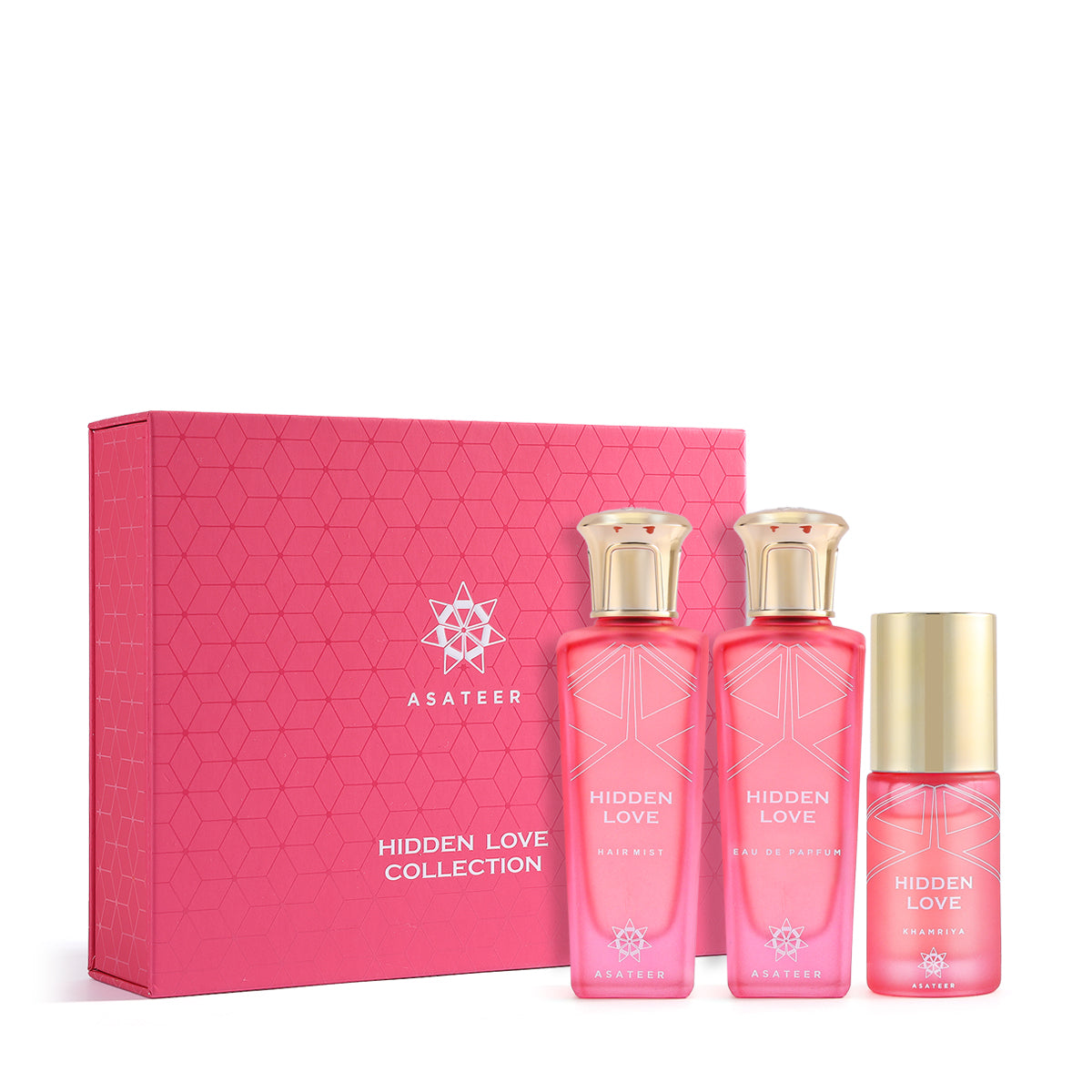 Hidden Love Fragrance Set by Asateer - 3 Pieces for Women