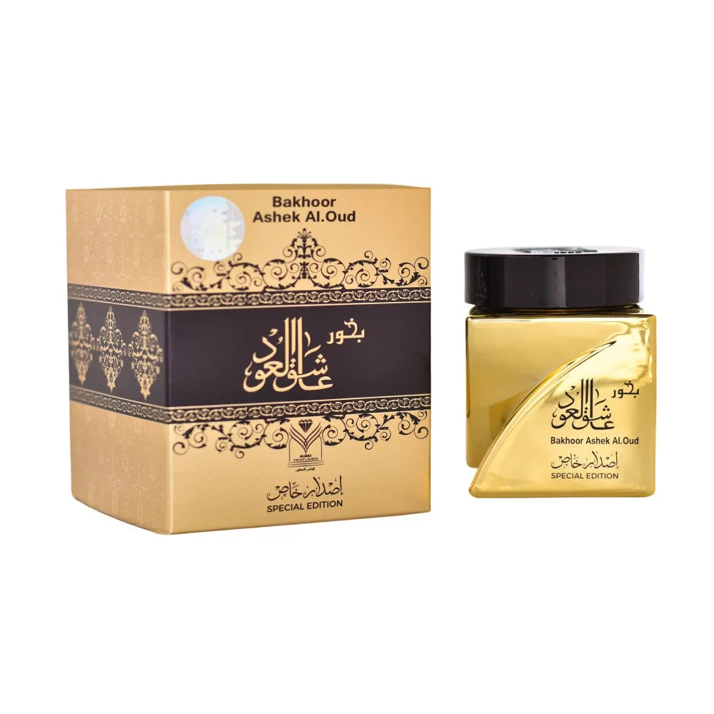 Golden Oud Lover Bakhoor by Almas Perfumes - 30g | Unisex