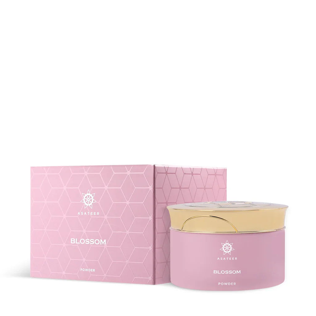 Asateer Blossom Perfumed Body Powder - 70g for Women