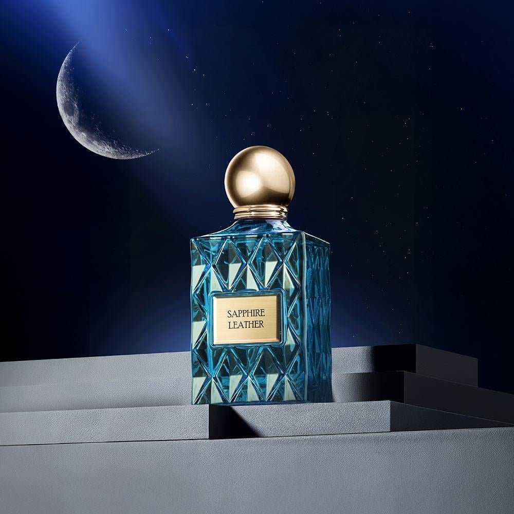 Sapphire Leather by Ibrahim AlQurashi | Unisex