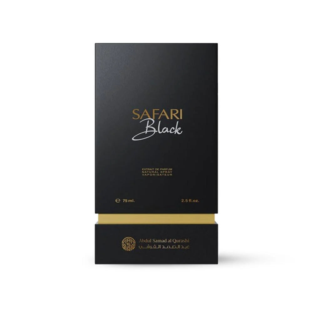 Safari Black Perfume by Abdul Samad Al Qurashi - 75ml