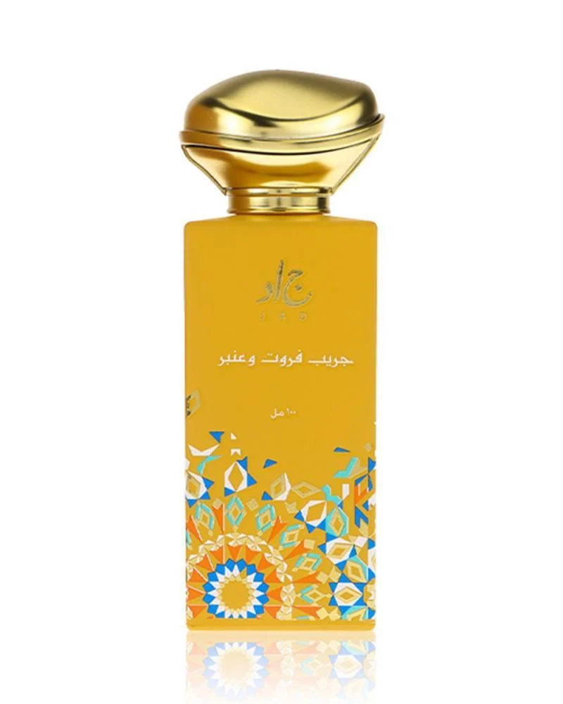 Grapefruit & Amber Perfume by Jade - 100ml | Unisex