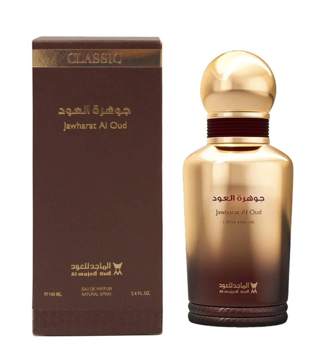 Jawharat Al Oud Perfume by Almajed for Oud - 100 ml | Unisex