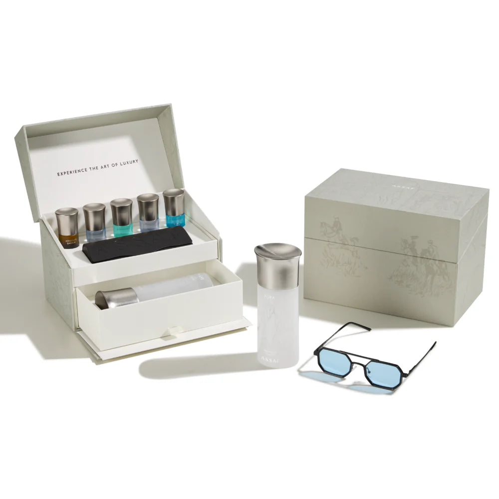 Assaf Ora Pegasus 35 Set - 150ml + 5 Mini Perfumes + Sunglasses | Unisex