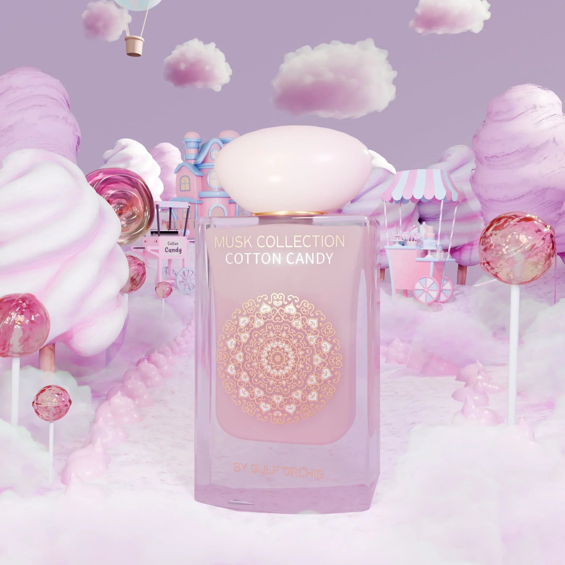 Musk Al Tahara Ghazal El Banat Perfume by Gulf Orchid - 60ml | For Women