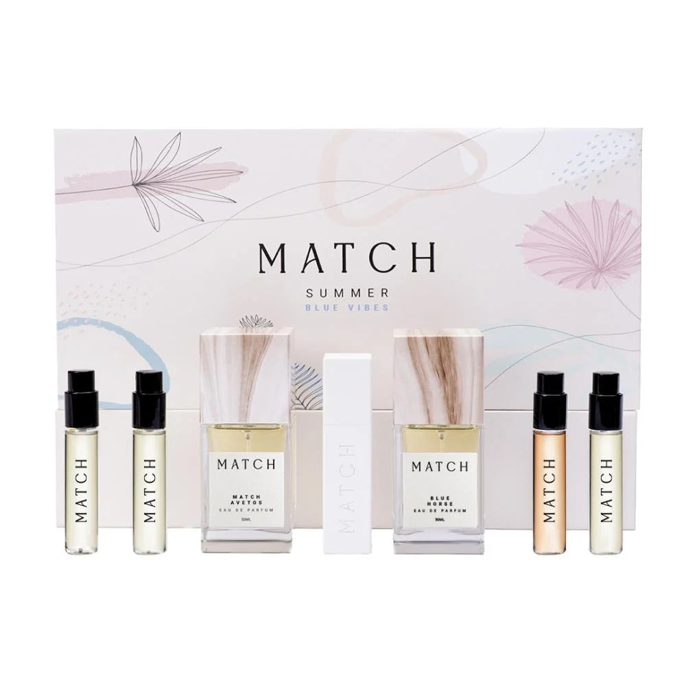 Match Blue Vibes Collection – 7 Pieces | For Men