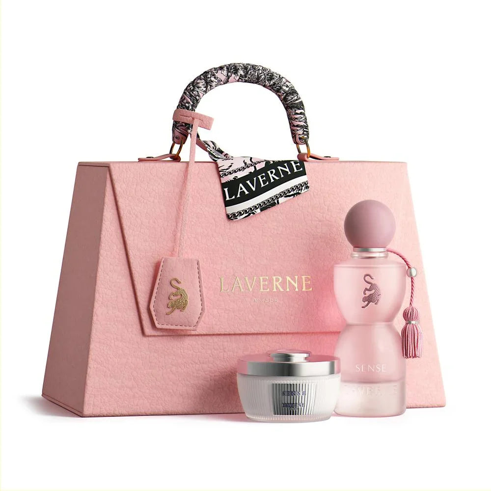 Laverne Luxury Set – Georgina Sense + Scented Powder + Bag