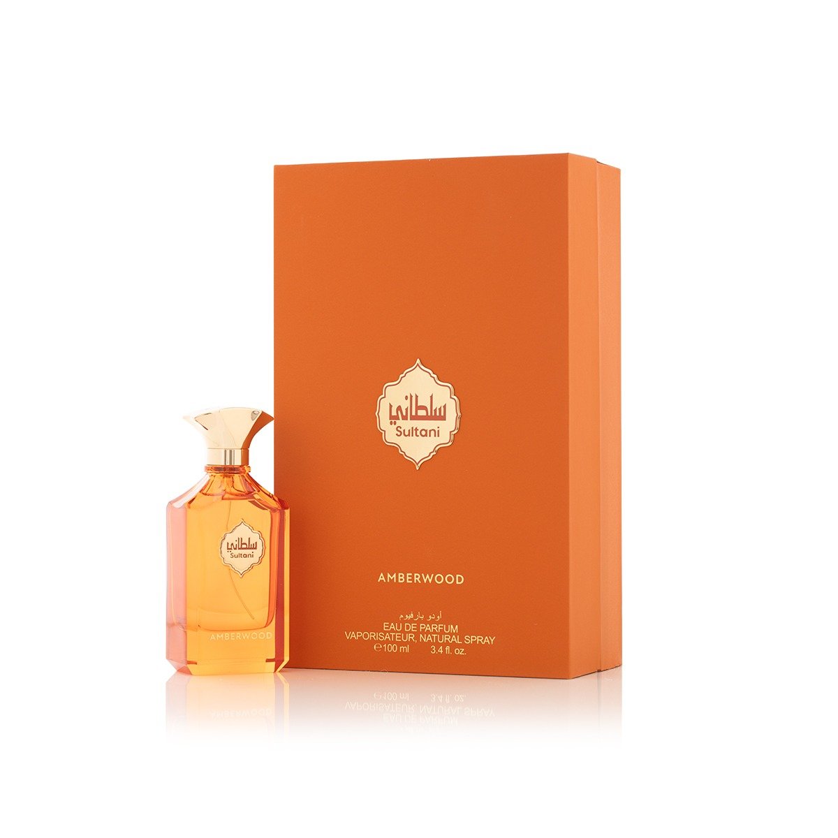 Sultani Amber Wood Perfume by Arabian Oud - 100ml | Unisex