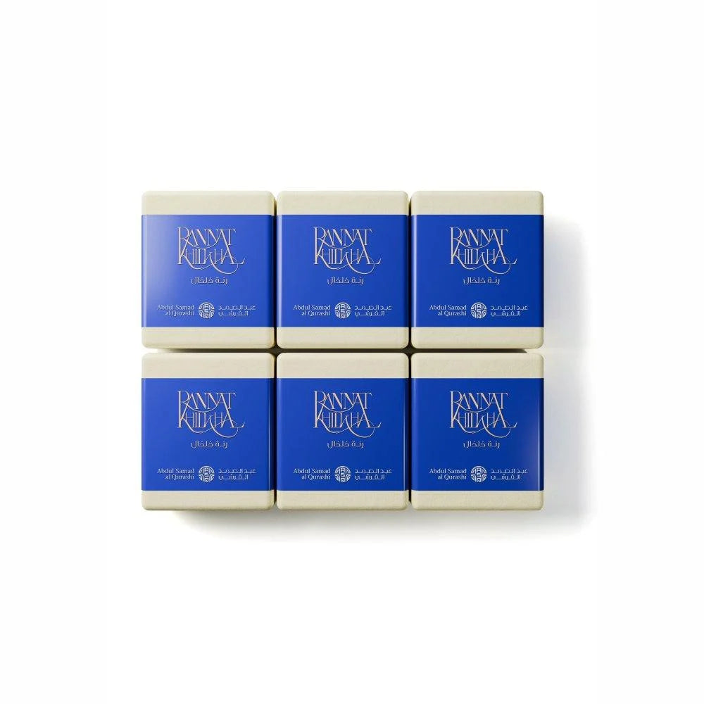 Solid Musk Cubes Ranat Khalkhal by Abdul Samad Al Qurashi | Pack of 6 Cubes