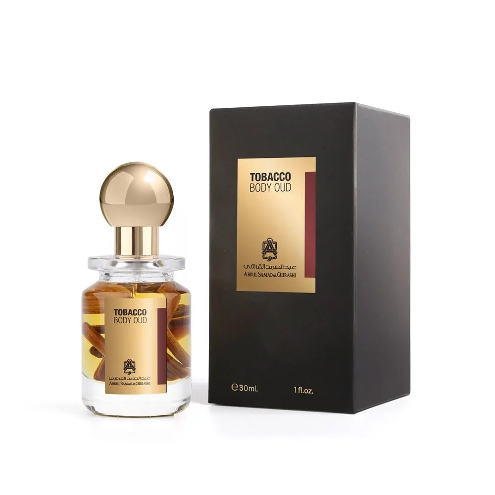 Tobacco Body Oud Concentrated Perfume Oil by Abdul Samad Al Qurashi – 30 ml | Unisex