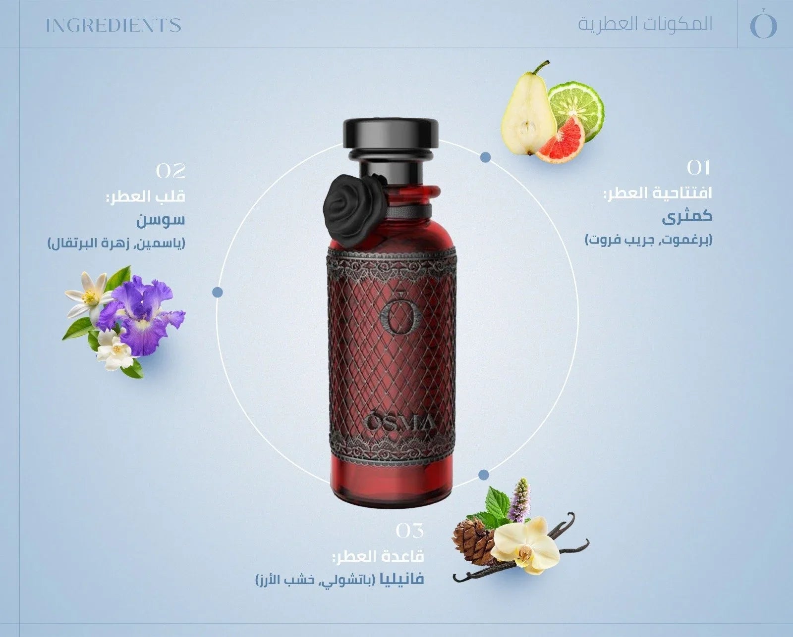 Osma Charming Concentrated Perfume - Limited Edition - 150 ml | Unisex