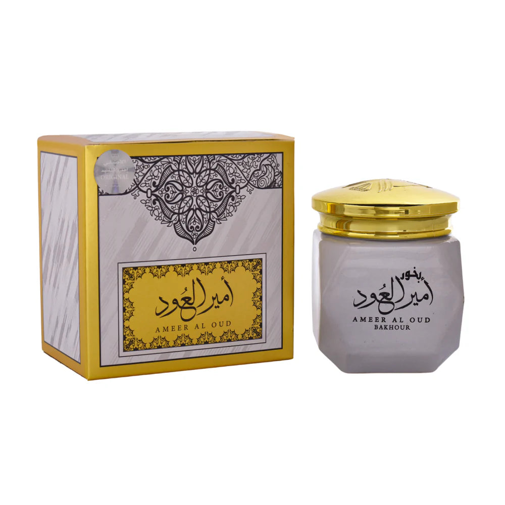 Ameer Al Oudh Al Thahabi Bakhoor by Almas Perfumes - 40g | Unisex