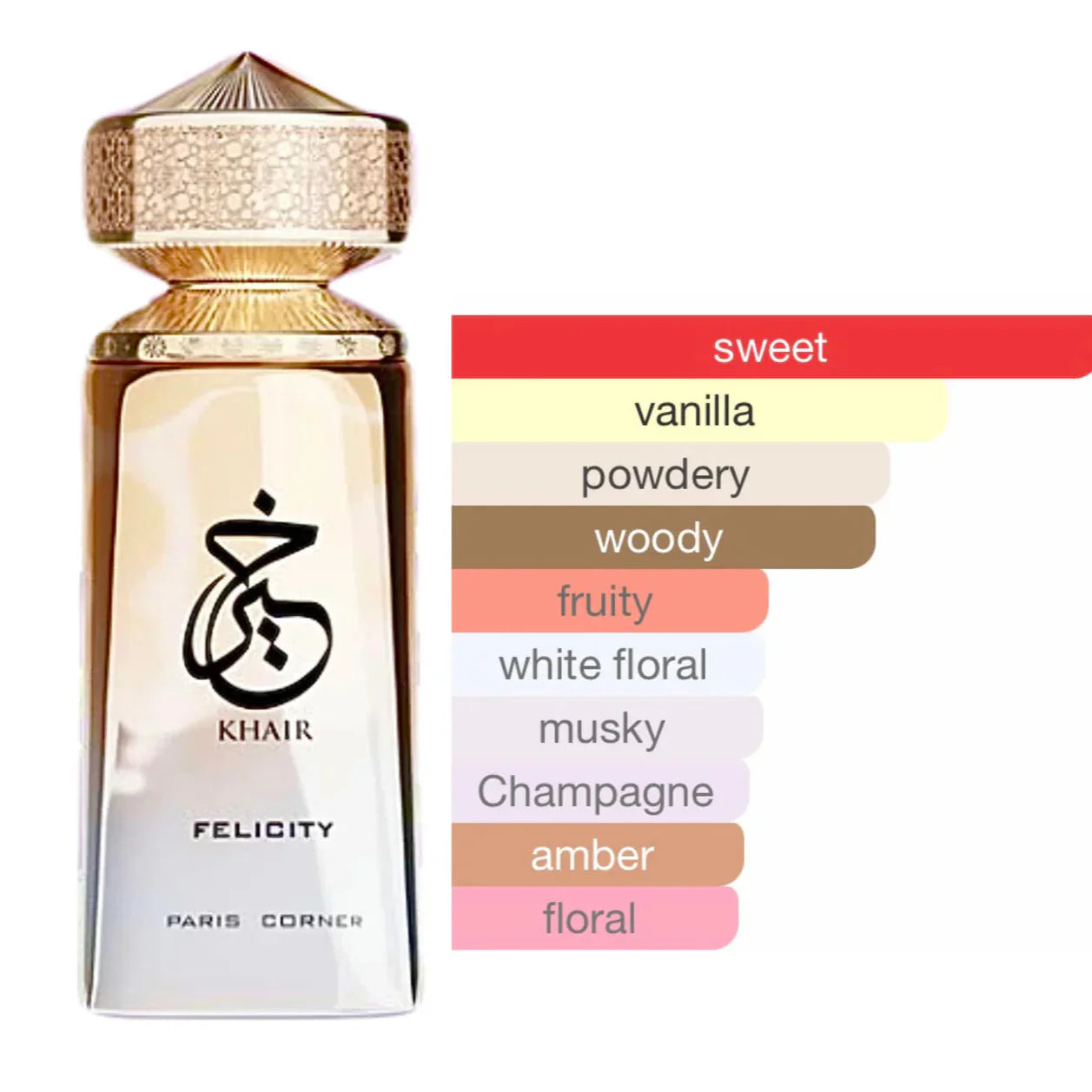 Paris Corner Khair Felicity Eau De Parfum - 100ml | For Women