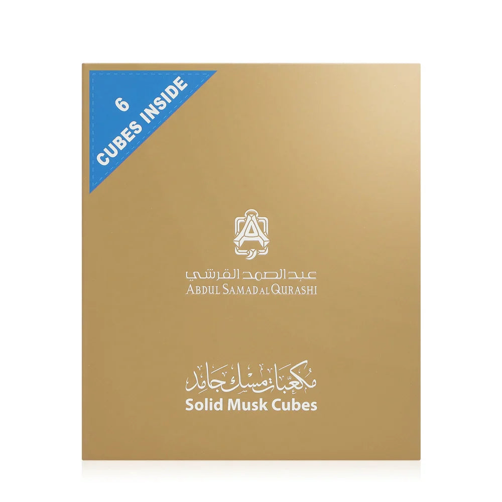 Solid Musk by Abdul Samad Al Qurashi - Box of 6 Cubes