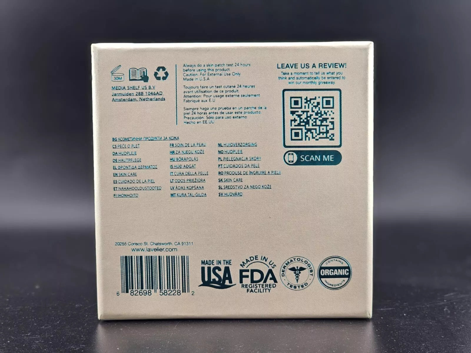 Lavelier Oceana Refining Coral Peel Intense Facial Exfoliator