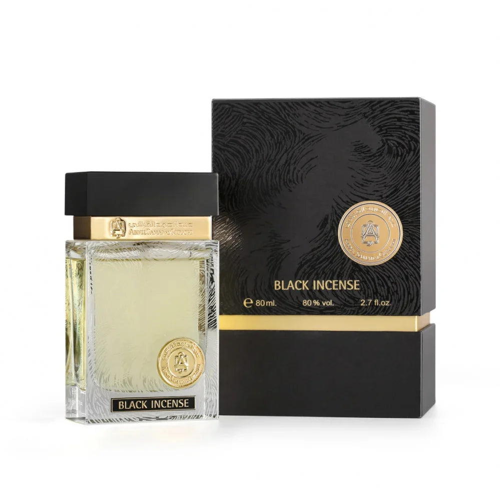Black Incense Perfume by Abdul Samad Al Qurashi - 80ml | For Men