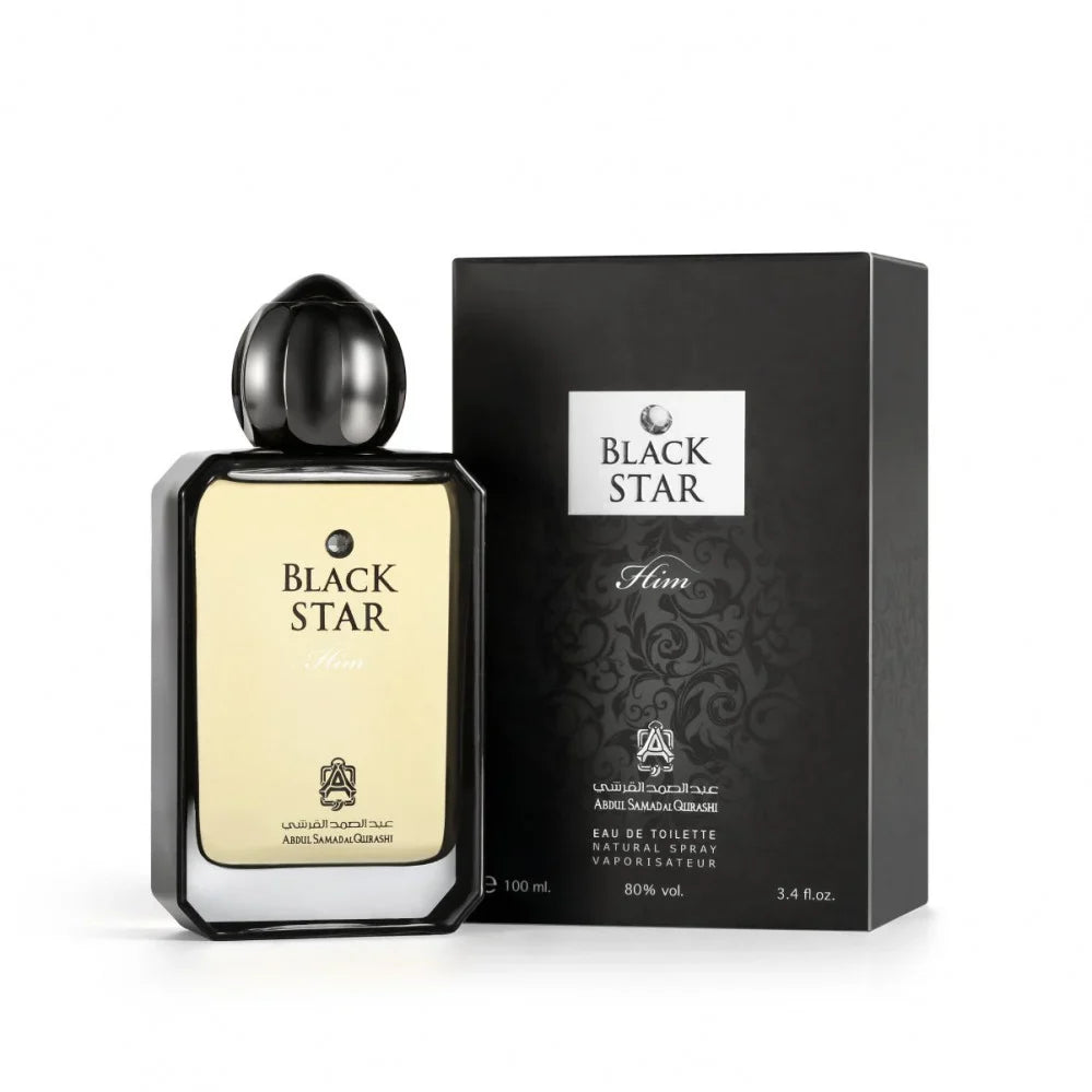 Black Star Perfume by Abdul Samad Al Qurashi - 100ml | For Men
